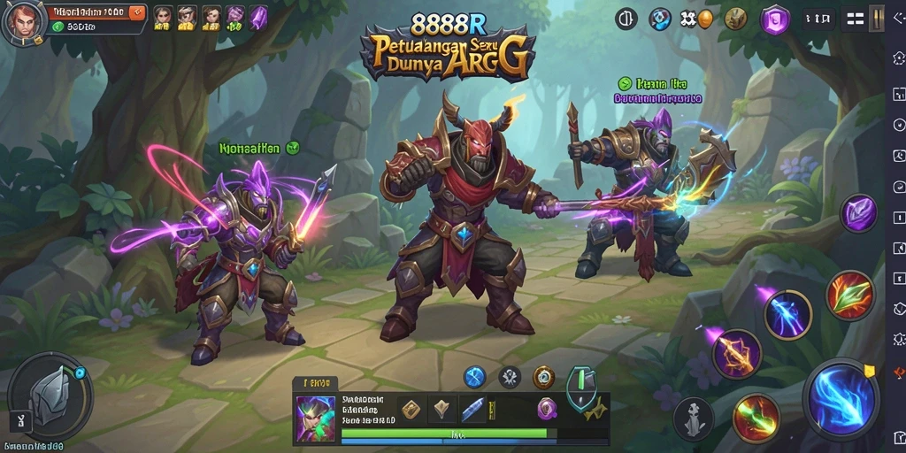 Tampilan gameplay yang seru dan menarik di dunia ARPG.