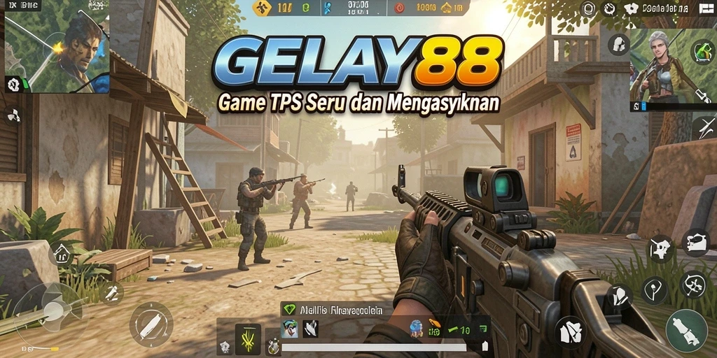 Tampilan gameplay seru di GELAY88 dengan aksi pertempuran yang intens.