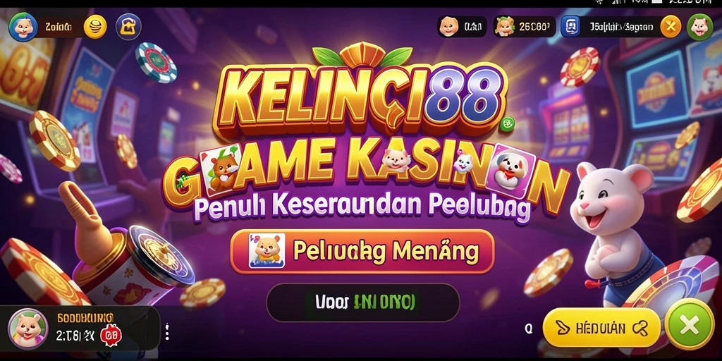 Tampilan gameplay KELINCI88 yang seru dan interaktif.