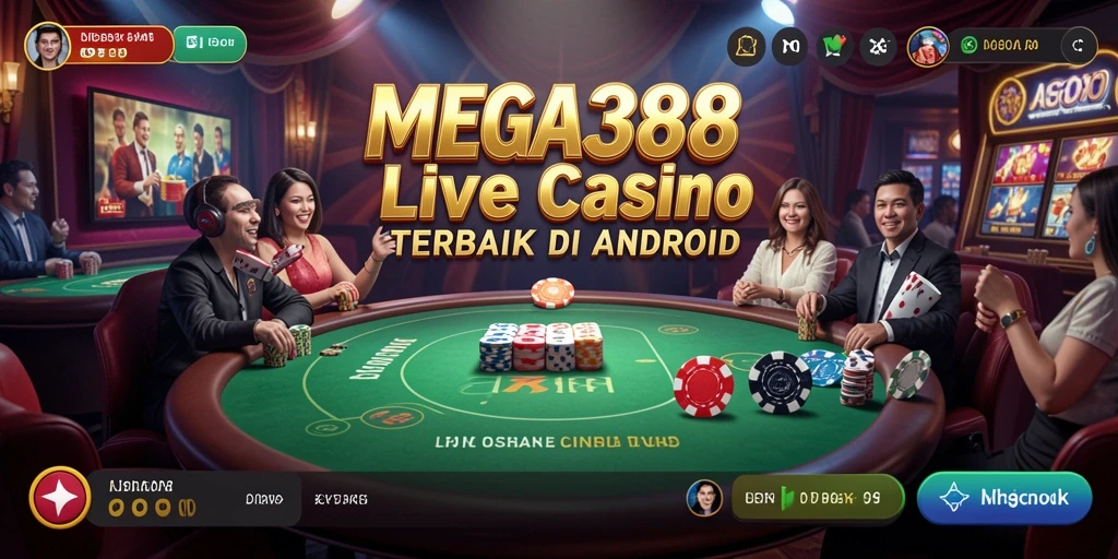 Tampilan gameplay MEGA388 Live Casino yang seru dan interaktif.