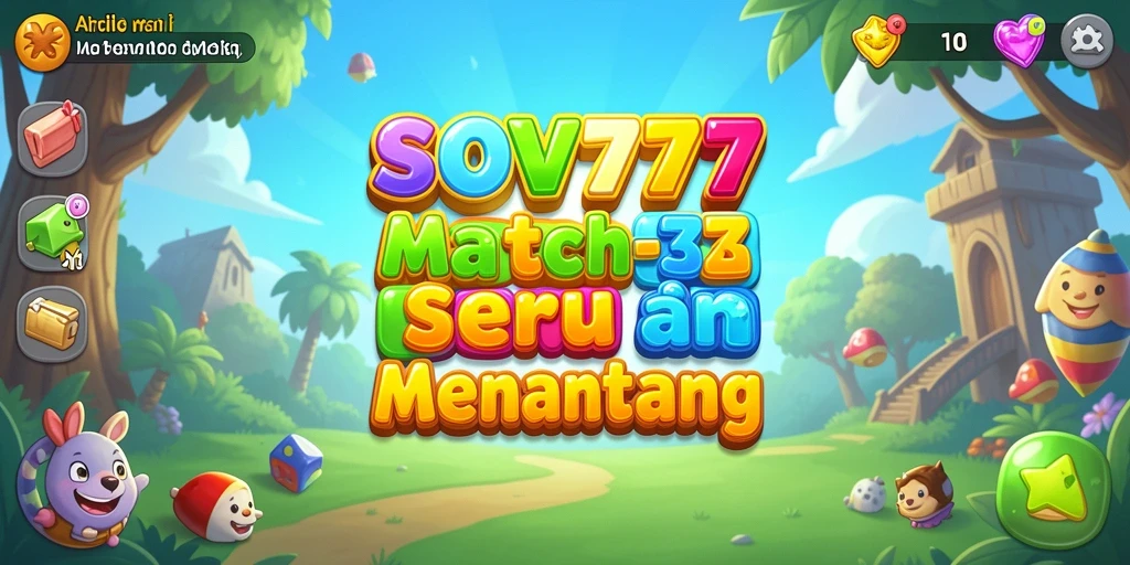 Tampilan gameplay seru dan penuh warna di SOV777.